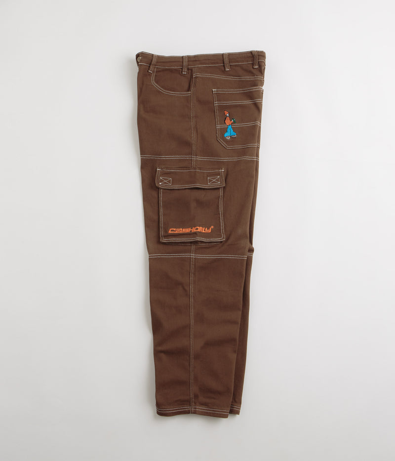 Cash Only Aleka Cargo Jeans in Brown
