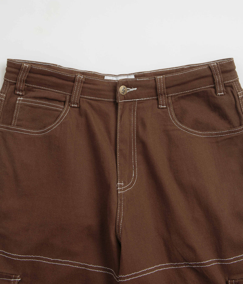 Cash Only Aleka Cargo Jeans in Brown