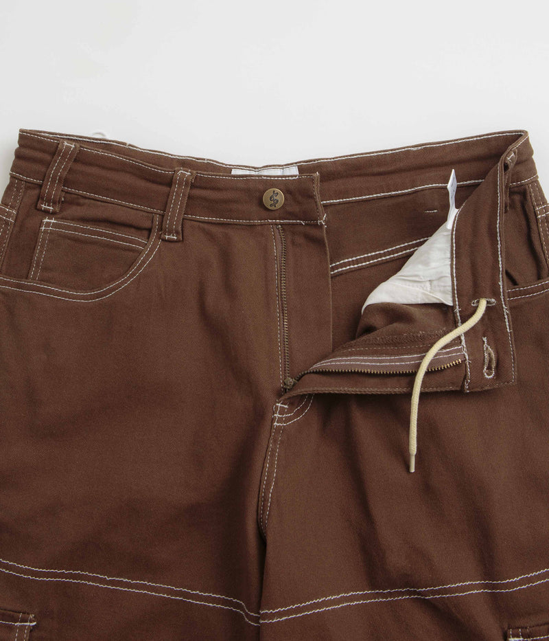 Cash Only Aleka Cargo Jeans in Brown
