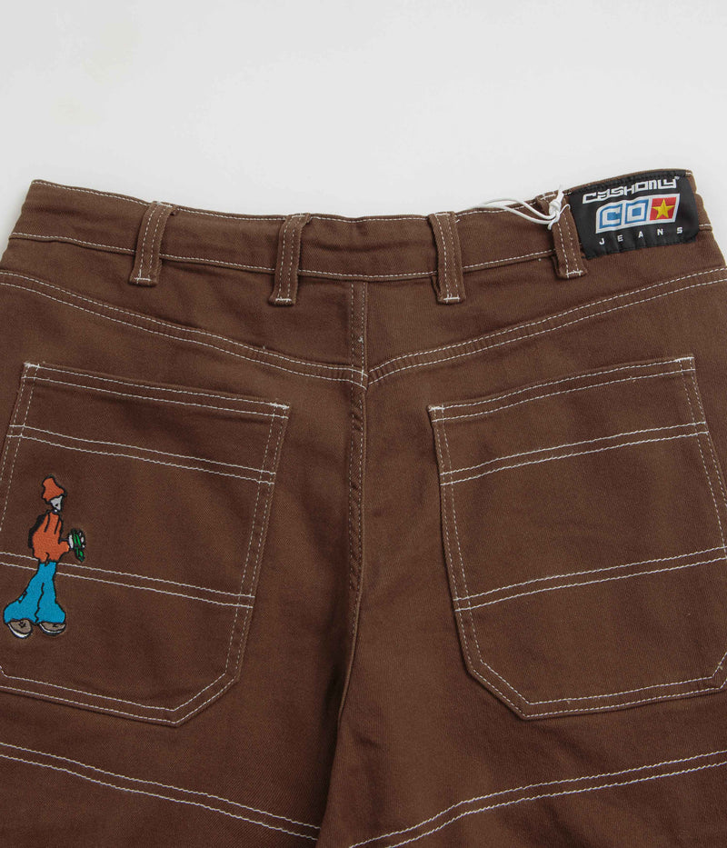 Cash Only Aleka Cargo Jeans in Brown