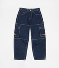 Cash Only Aleka Cargo Jeans in Dark Indigo