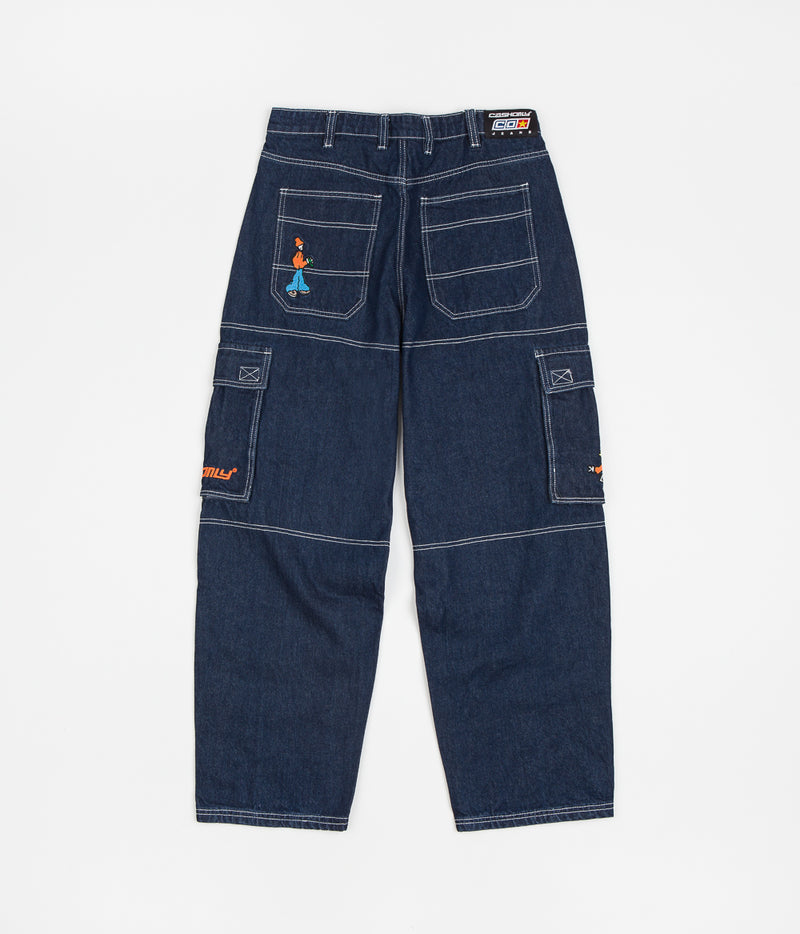 Cash Only Aleka Cargo Jeans in Dark Indigo