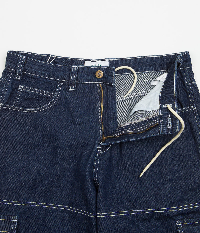 Cash Only Aleka Cargo Jeans in Dark Indigo