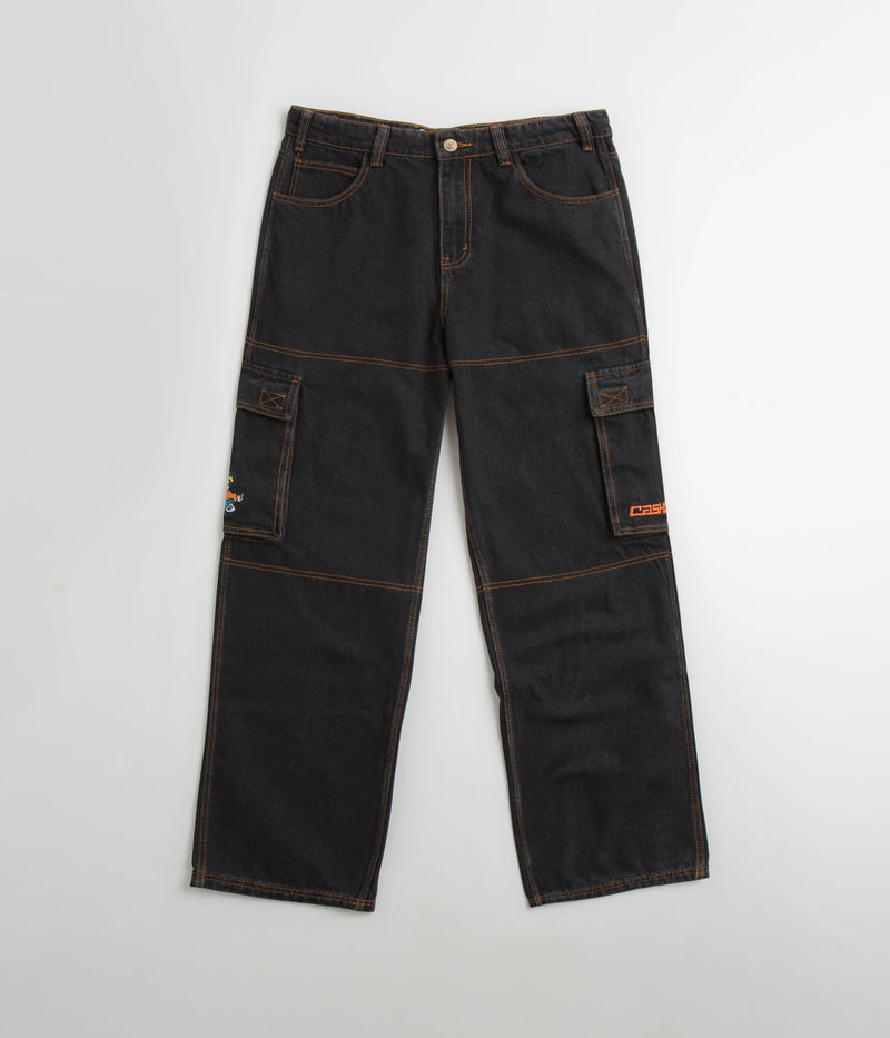Cash Only Aleka Cargo Jeans in Faded Black