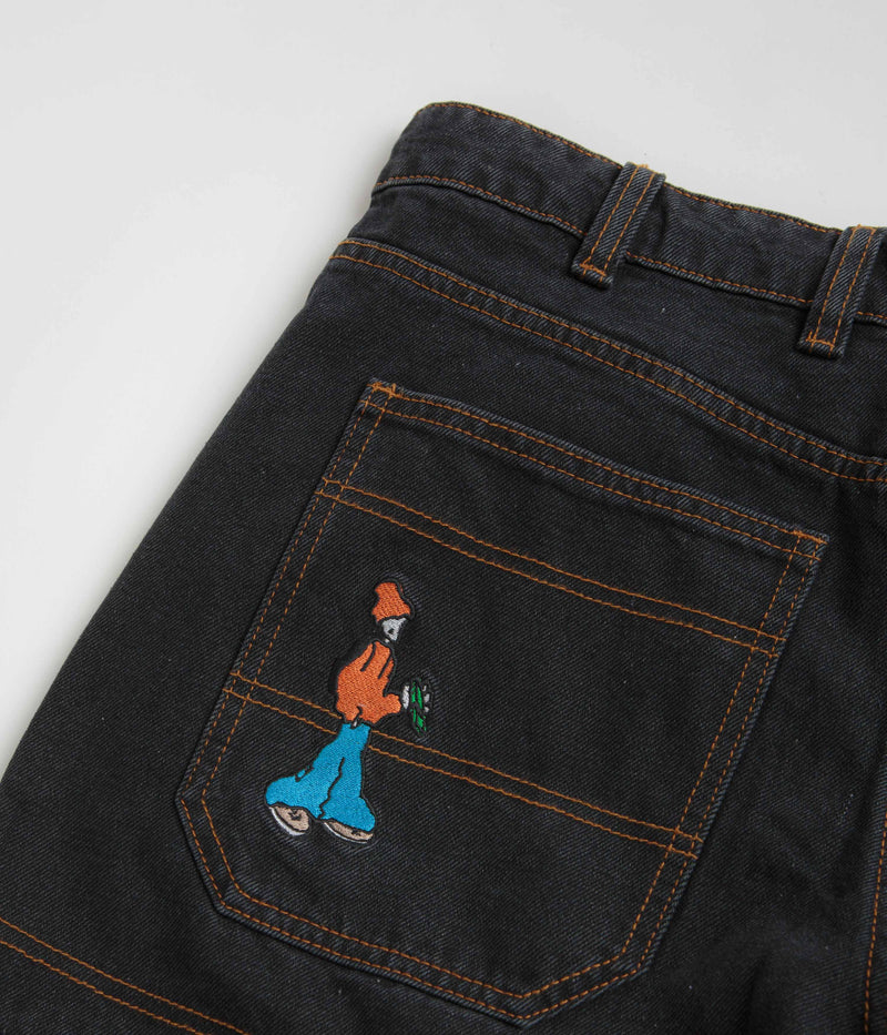 Cash Only Aleka Cargo Jeans in Faded Black