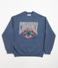 Cash Only All Star Applique Crewneck Sweatshirt in Slate