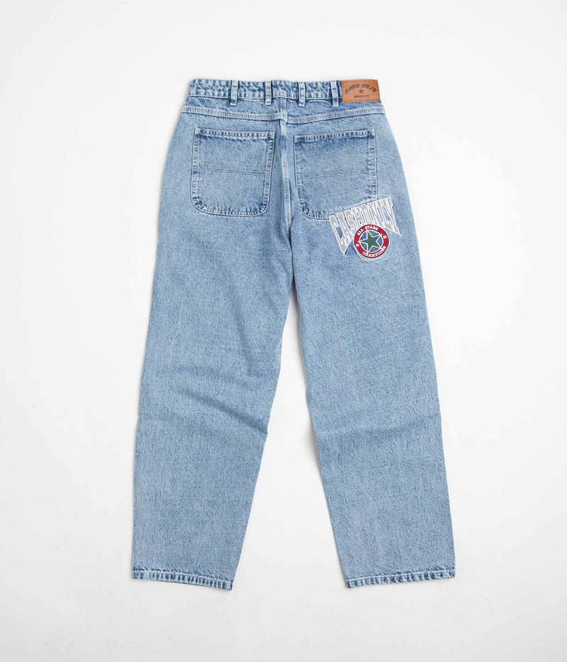 Cash Only All Star Baggy Jeans in Faded Indigo