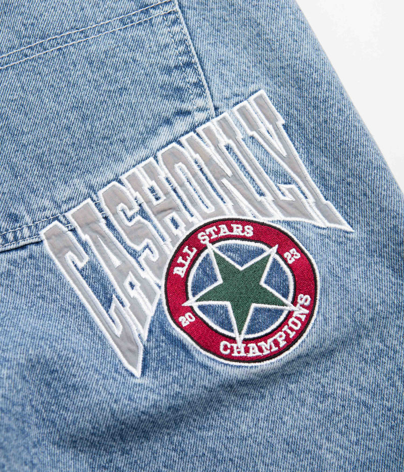 Cash Only All Star Baggy Jeans in Faded Indigo