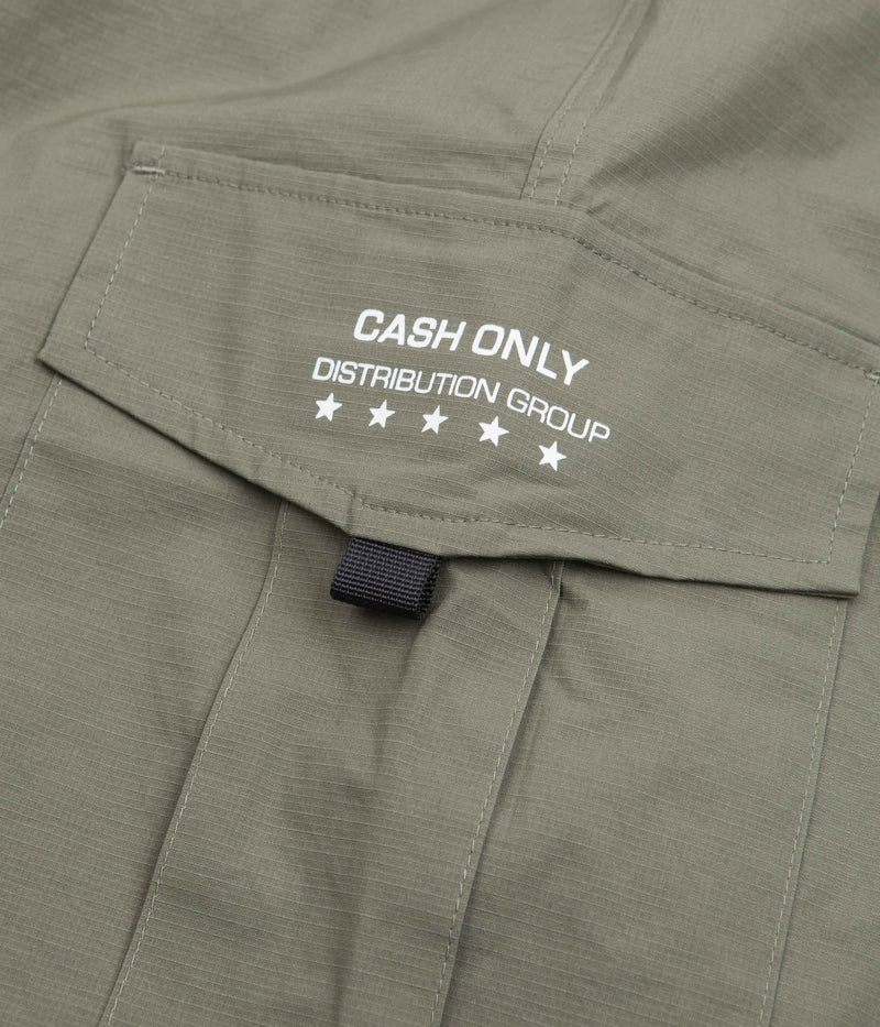 Cash Only All Terrain Cargo Shorts in Army