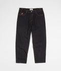 Cash Only Baggy Jeans in Washed Black and Gold