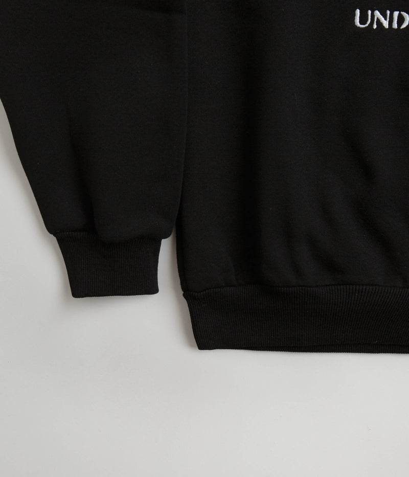 Cash Only Boombox Applique Crewneck Sweatshirt in Black
