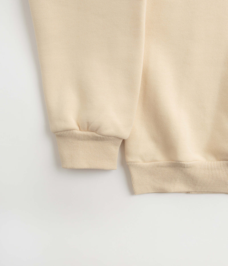 Cash Only Boombox Applique Crewneck Sweatshirt in Cream