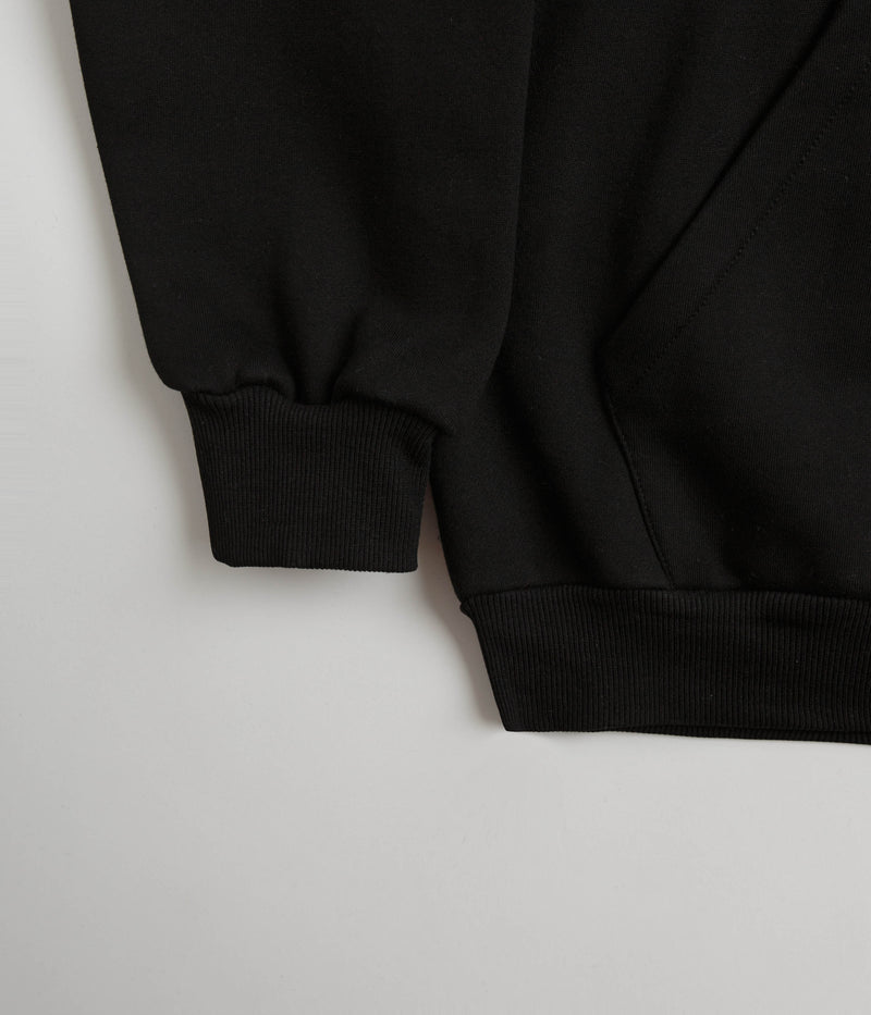 Cash Only Campus Zip-Thru Hoodie in Black