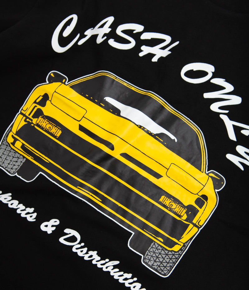 Cash Only Car T-Shirt in Black