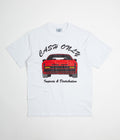 Cash Only Car T-Shirt in White
