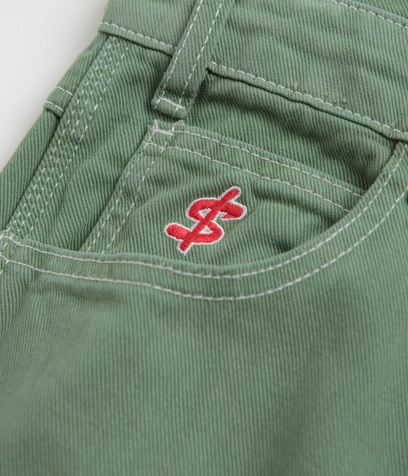 Cash Only Carpenter Baggy Jeans in Army