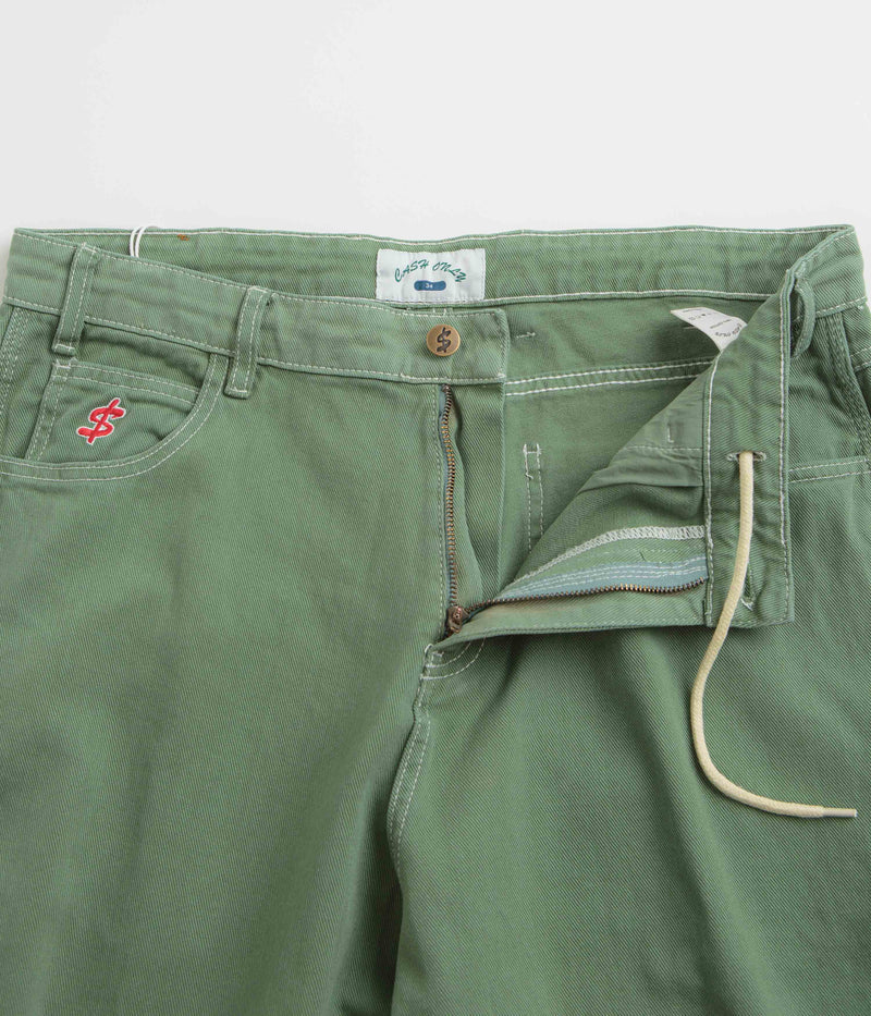Cash Only Carpenter Baggy Jeans in Army