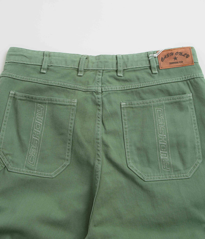 Cash Only Carpenter Baggy Jeans in Army