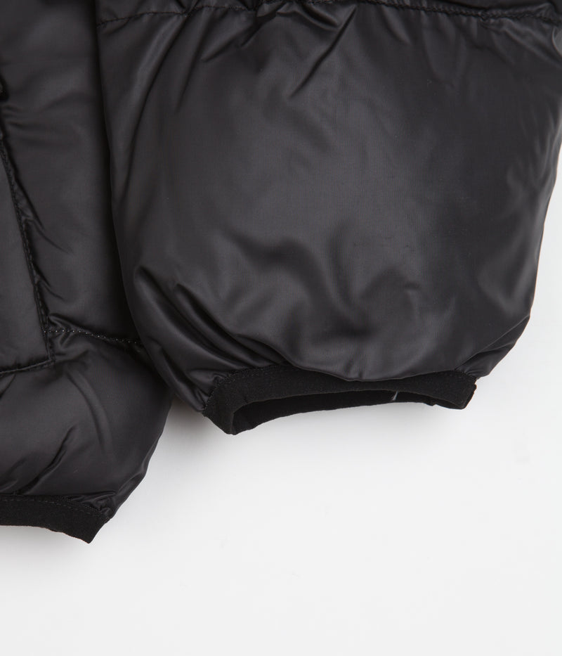 Cash Only Puffer Jacket in Black