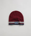 Cash Only Strike Beanie in Burgundy