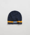 Cash Only Strike Beanie in Navy
