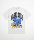 Cash Only Super Bowl T-Shirt in Ash Grey