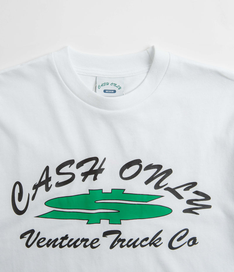Cash Only x Venture Dollar Sign T-Shirt in White