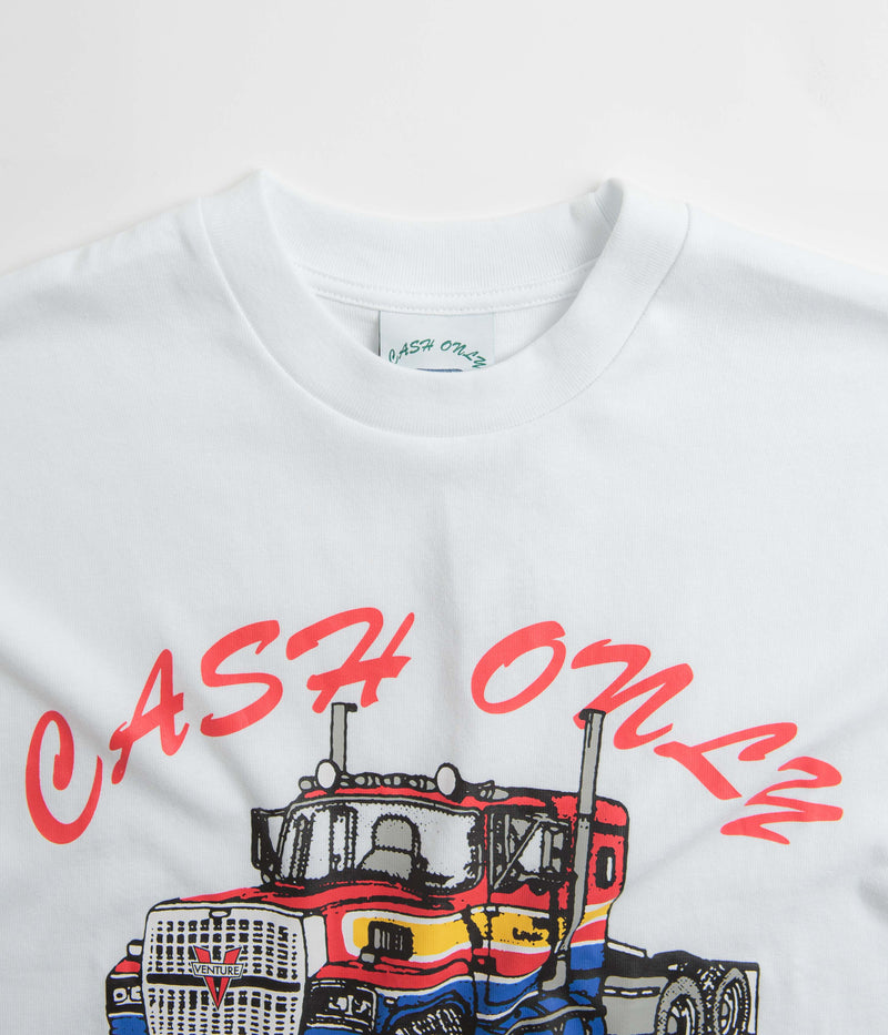 Cash Only x Venture Truck T-Shirt in White