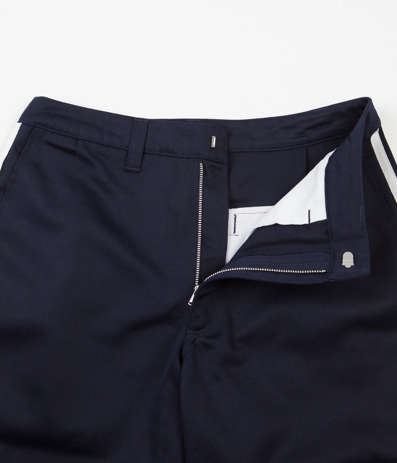 Adidas Chino Shorts in Legend Ink and White