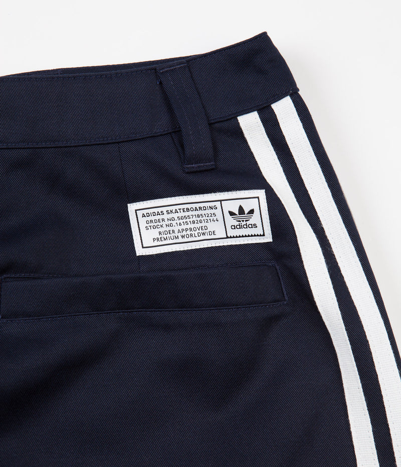 Adidas Chino Shorts in Legend Ink and White