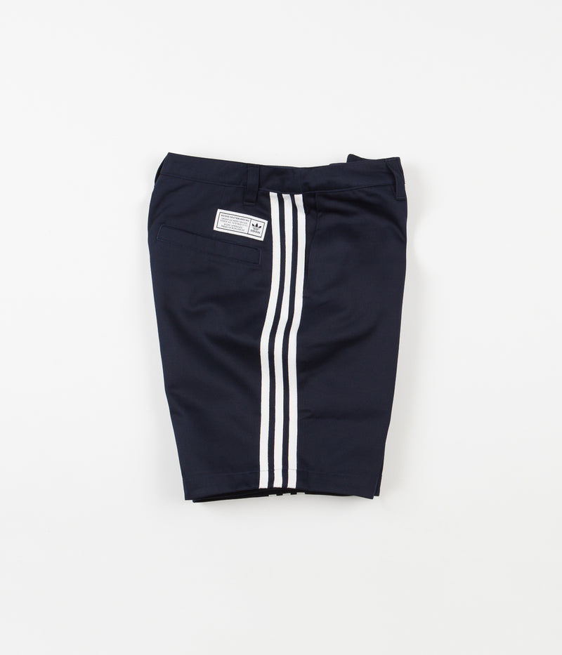 Adidas Chino Shorts in Legend Ink and White