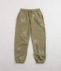 Civilist Allover Smiler Joggers in Olive