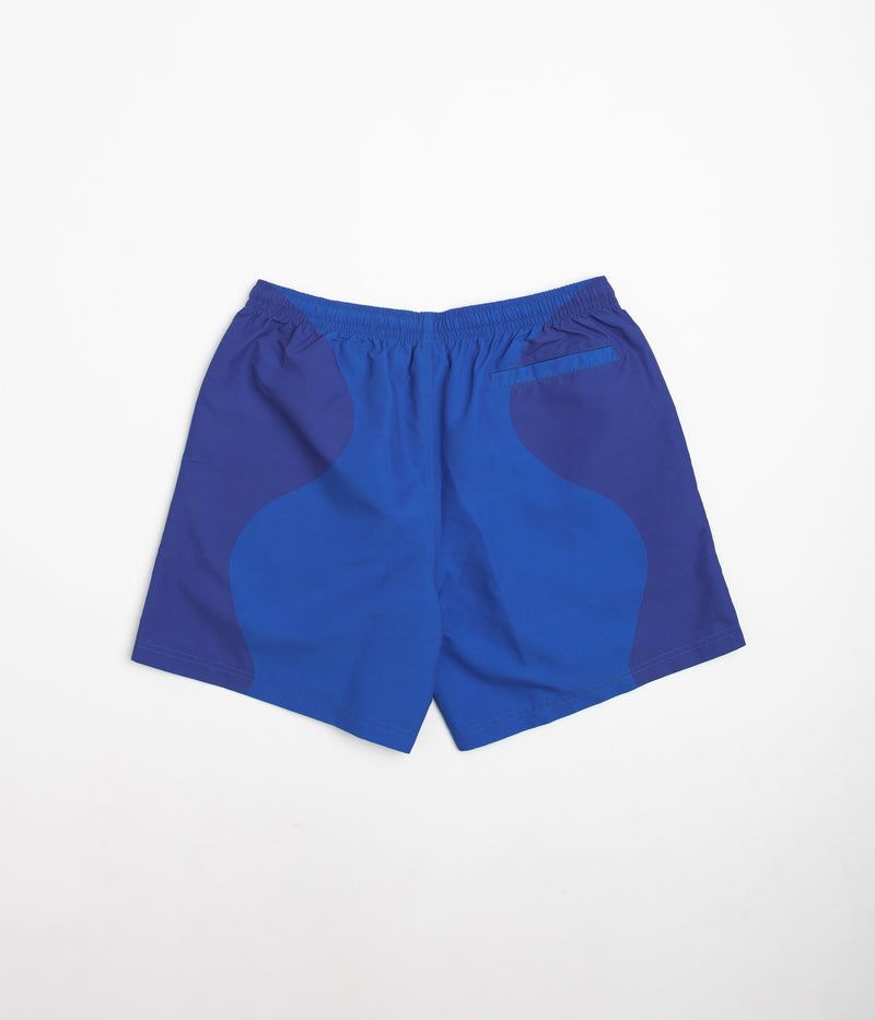 Civilist Butterfly Shorts in Navy and Royal