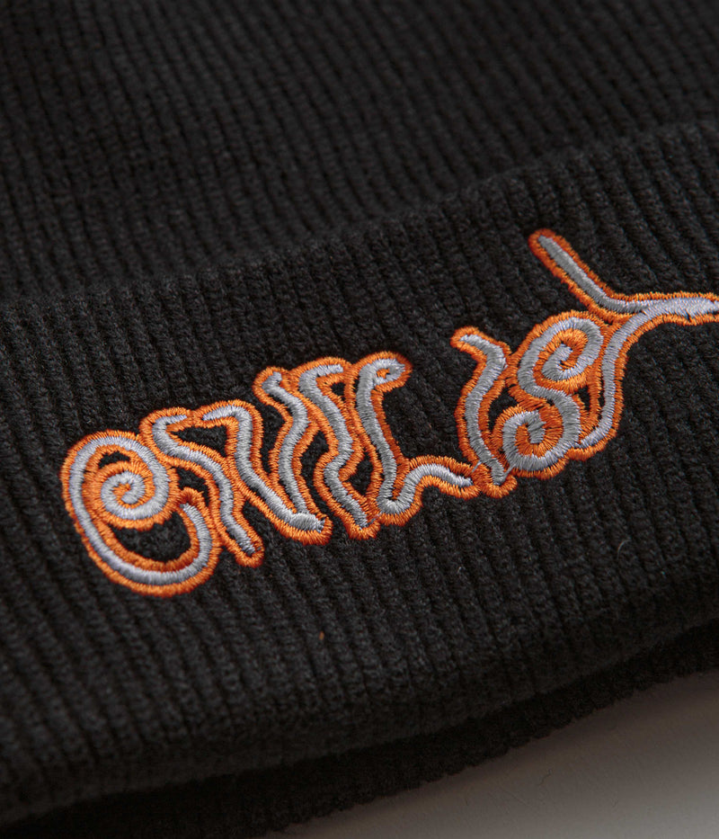 Civilist Curl Beanie in Black