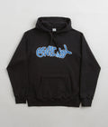 Civilist Curl Hoodie in Black