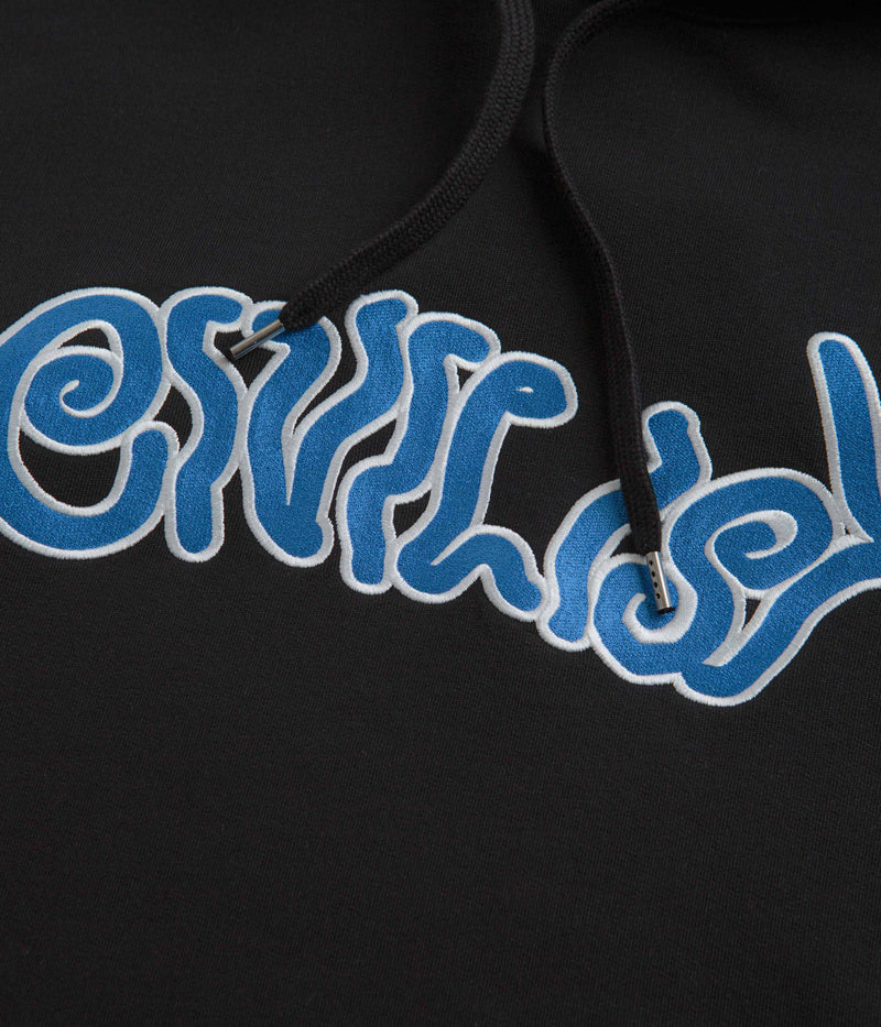Civilist Curl Hoodie in Black