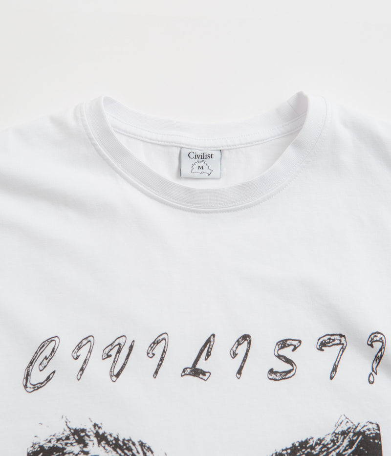 Civilist Eyes T-Shirt in White