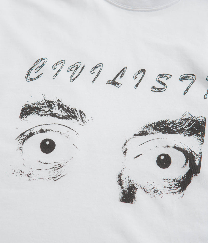 Civilist Eyes T-Shirt in White