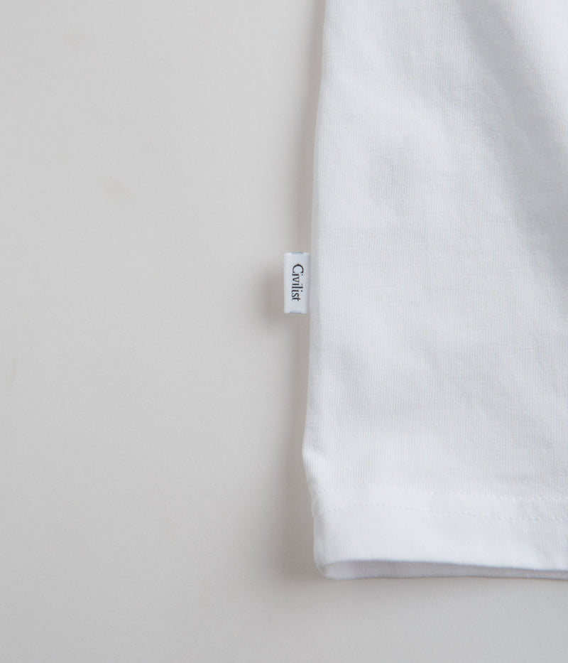 Civilist Eyes T-Shirt in White