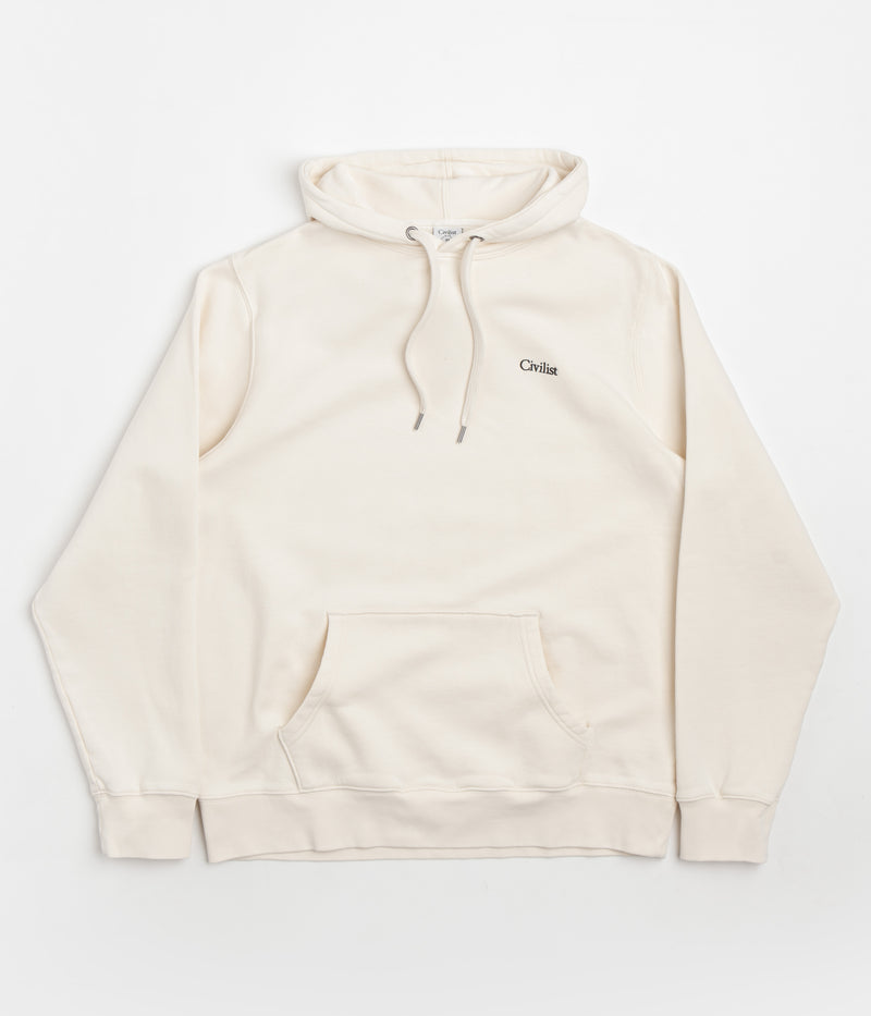 Civilist Mini Logo Hoodie in Pristine