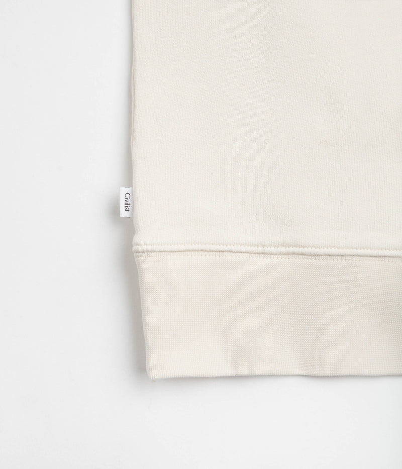 Civilist Mini Logo Hoodie in Pristine