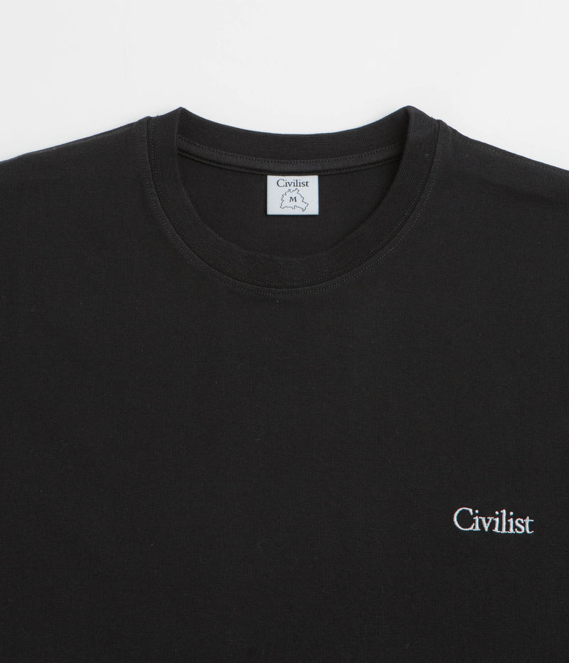 Civilist Mini Logo T-Shirt in Black