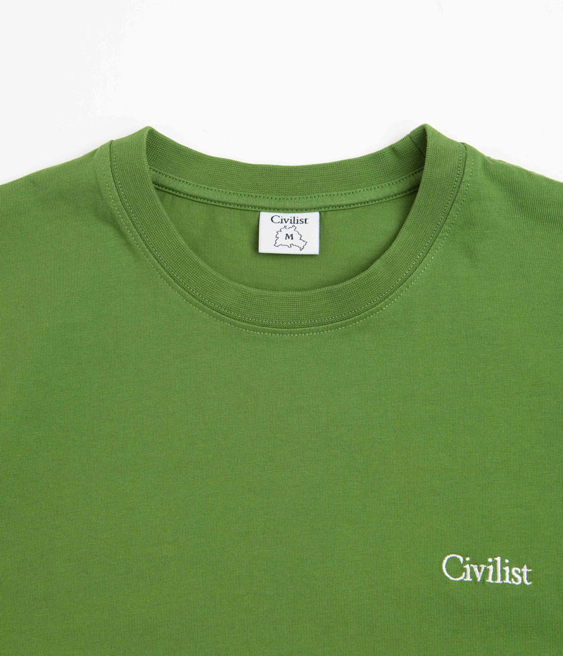 Civilist Mini Logo T-Shirt in Cactus