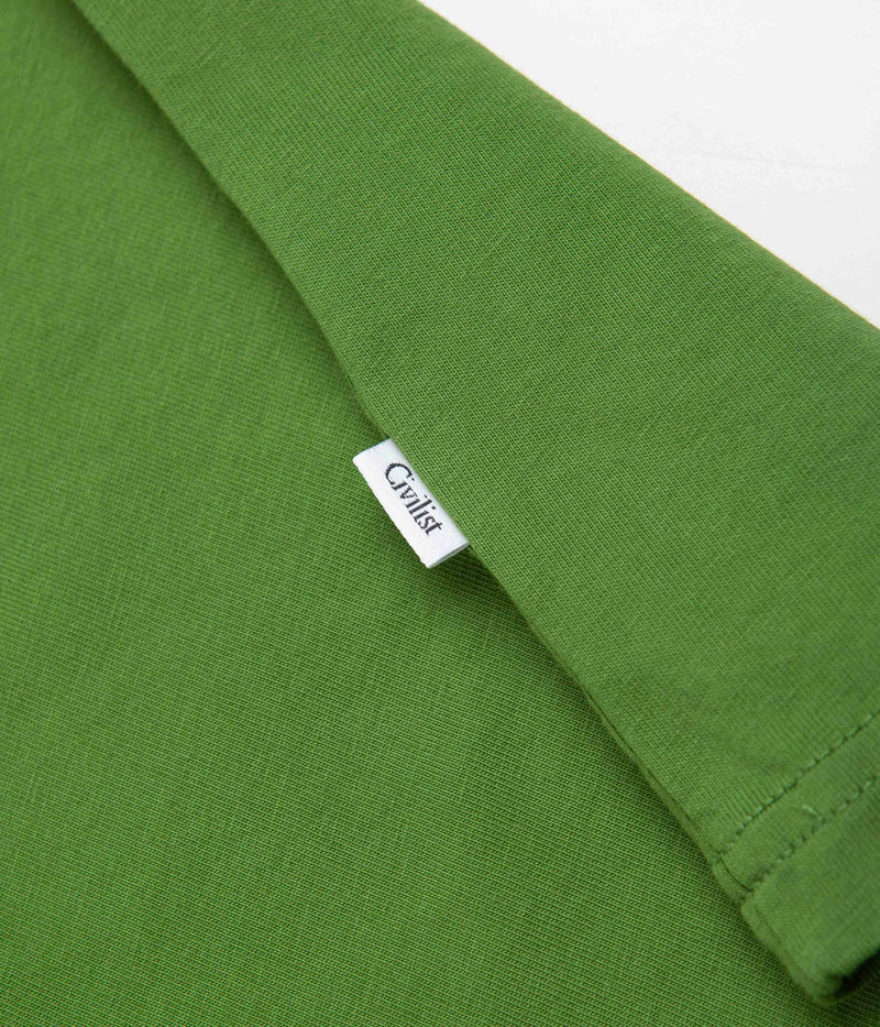 Civilist Mini Logo T-Shirt in Cactus