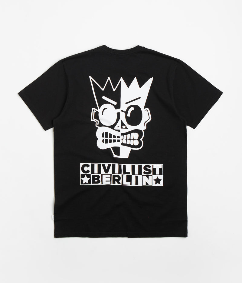 Civilist Monochrome T-Shirt in Black