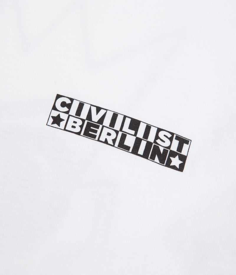 Civilist Monochrome T-Shirt in White