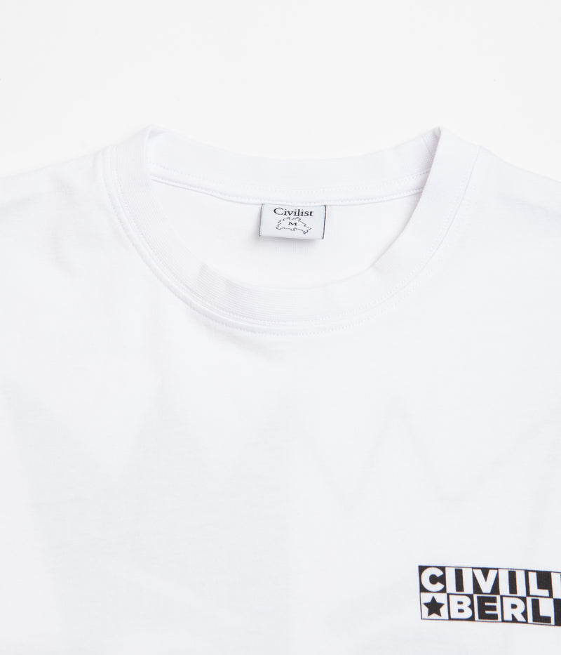 Civilist Monochrome T-Shirt in White
