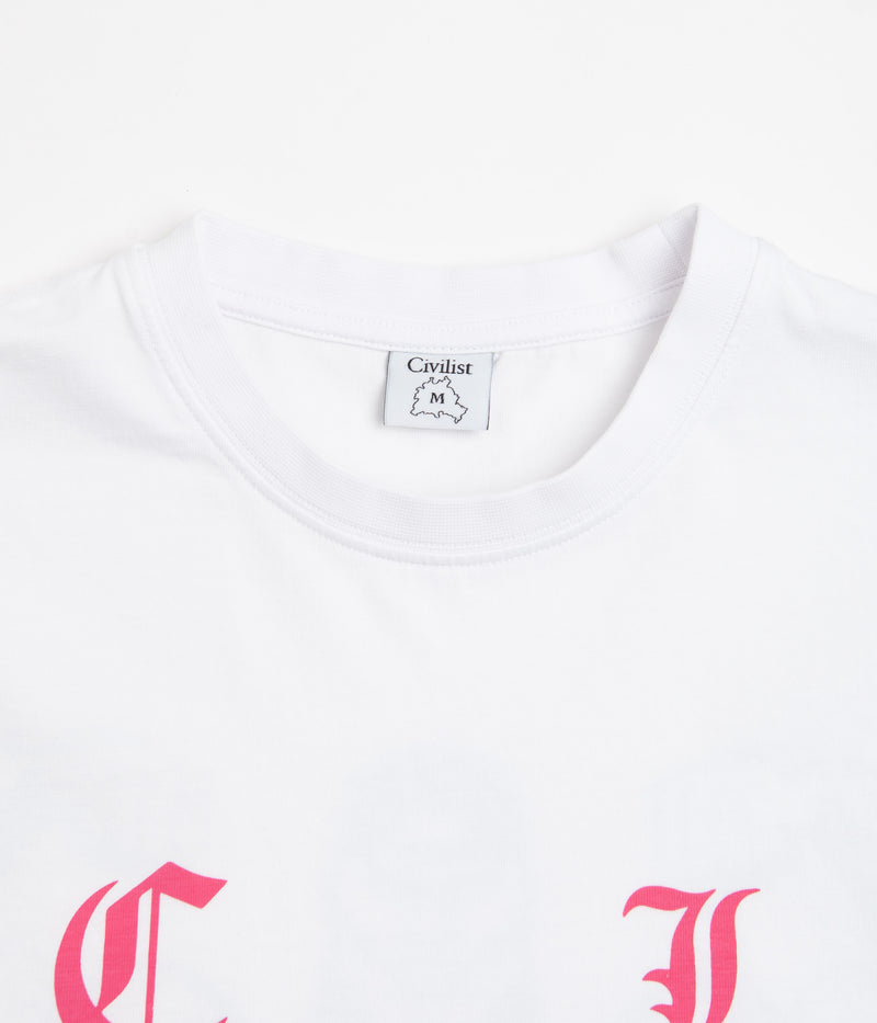 Civilist Muscle T-Shirt in White