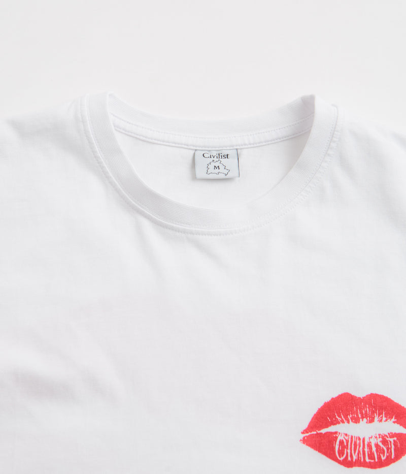 Civilist Schmatzer T-Shirt in White
