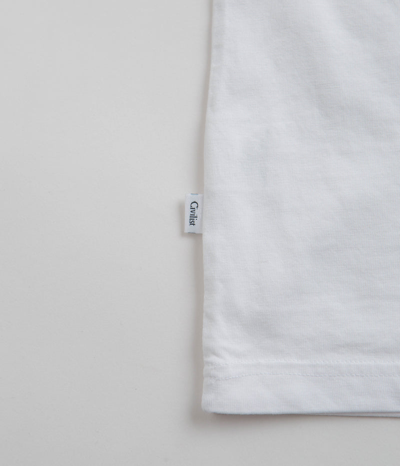 Civilist Schmatzer T-Shirt in White